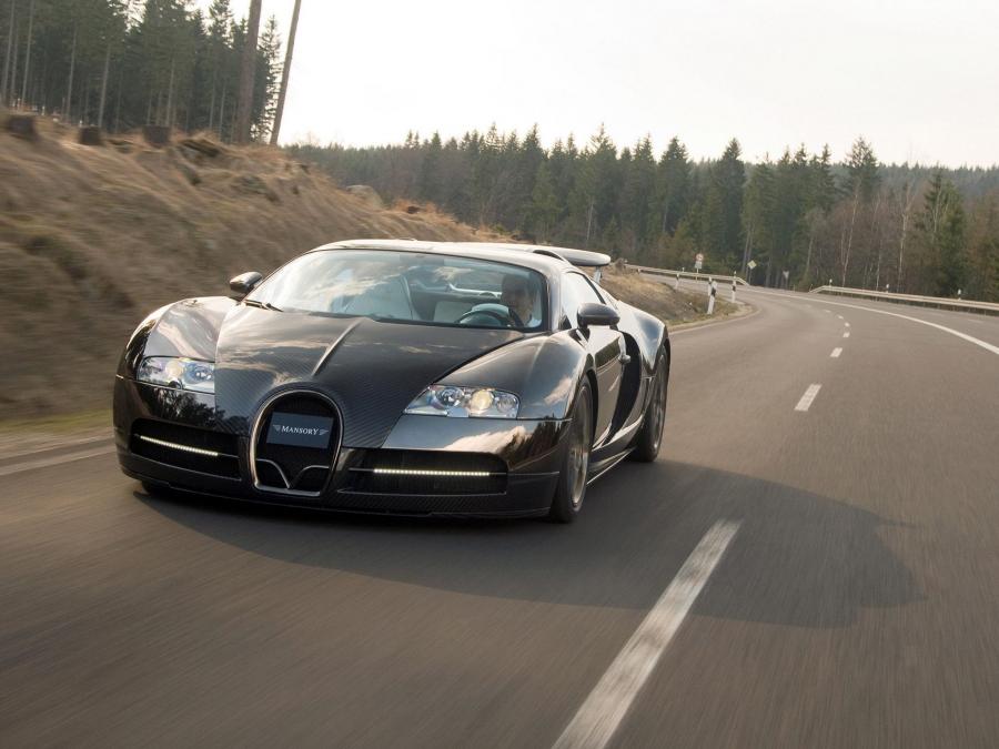  Bugatti Veyron 16.4 Linea Vincero by Mansory 2009 года  (фото 1 из 66)
